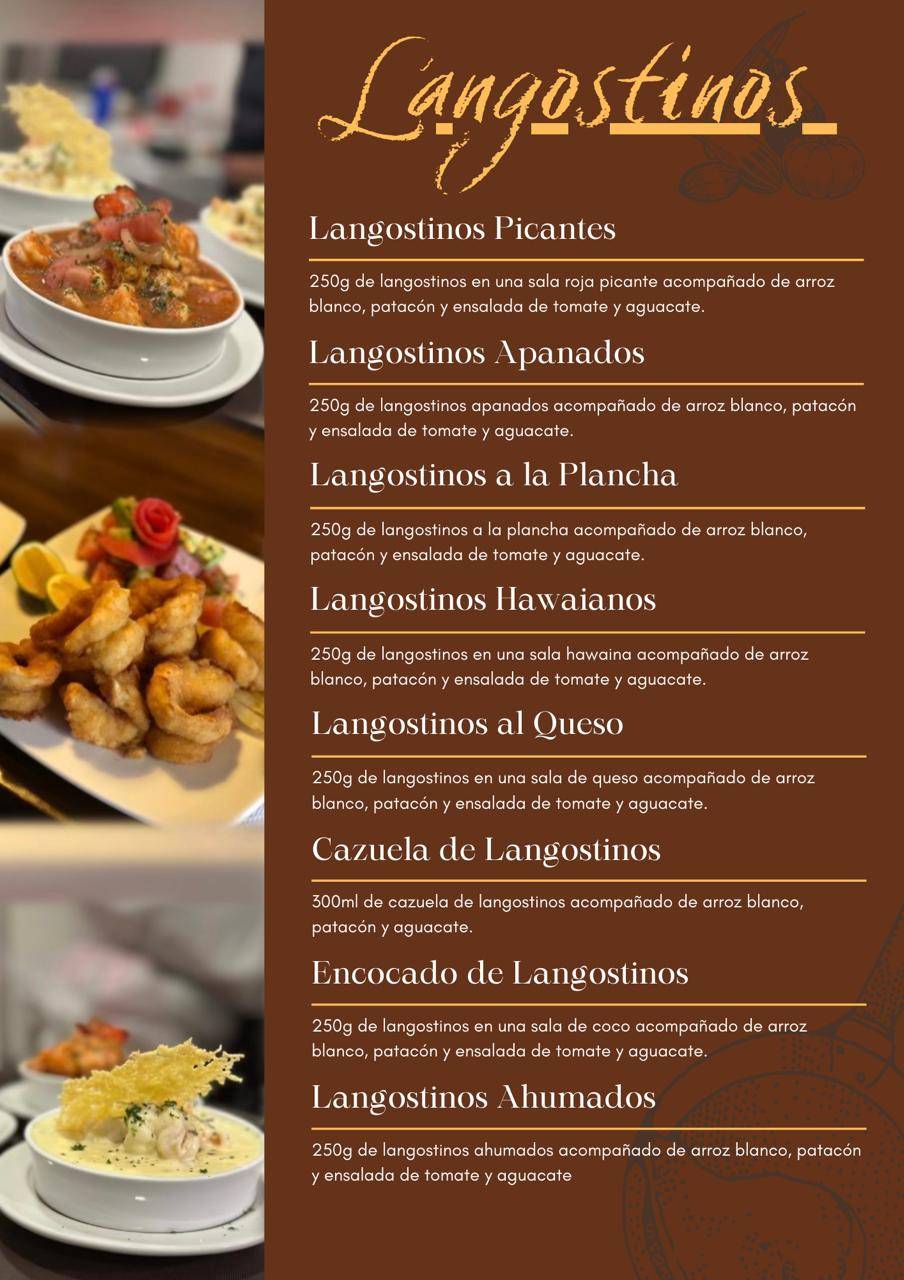 Restaurante Más Rico меню