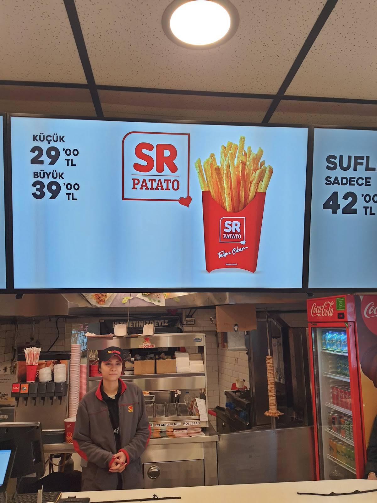 SR Döner меню