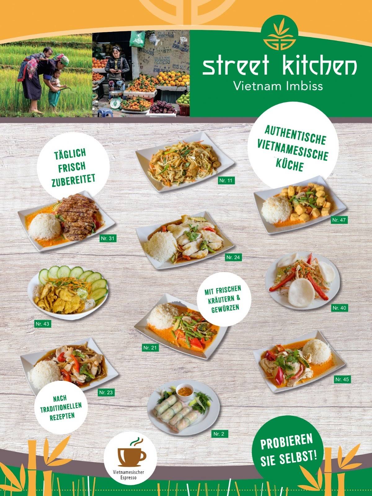 Street Kitchen Vietnam Imbiss меню