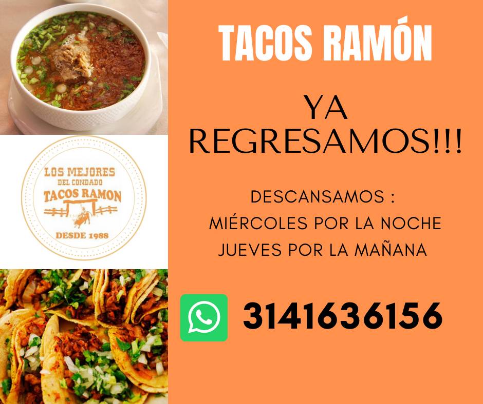 Tacos Ramón меню