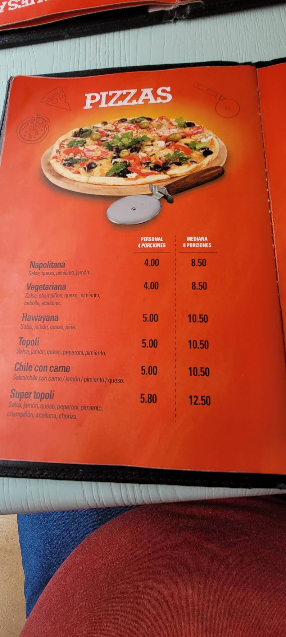 Topoli меню