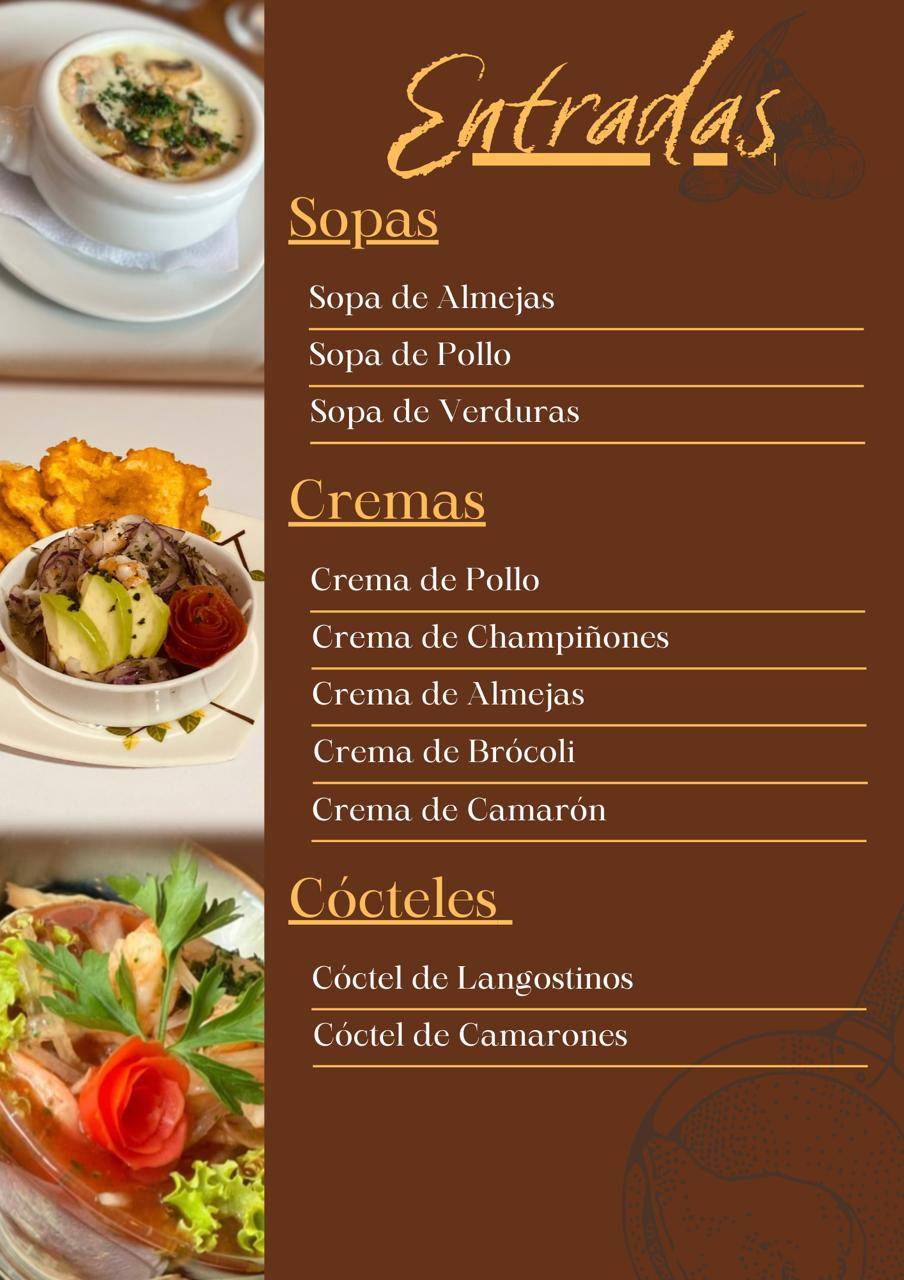 Restaurante Más Rico меню