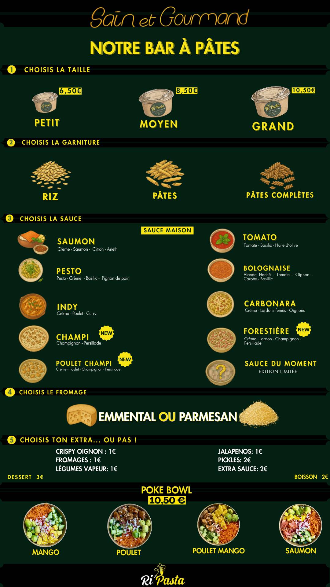 Ri'Pasta меню