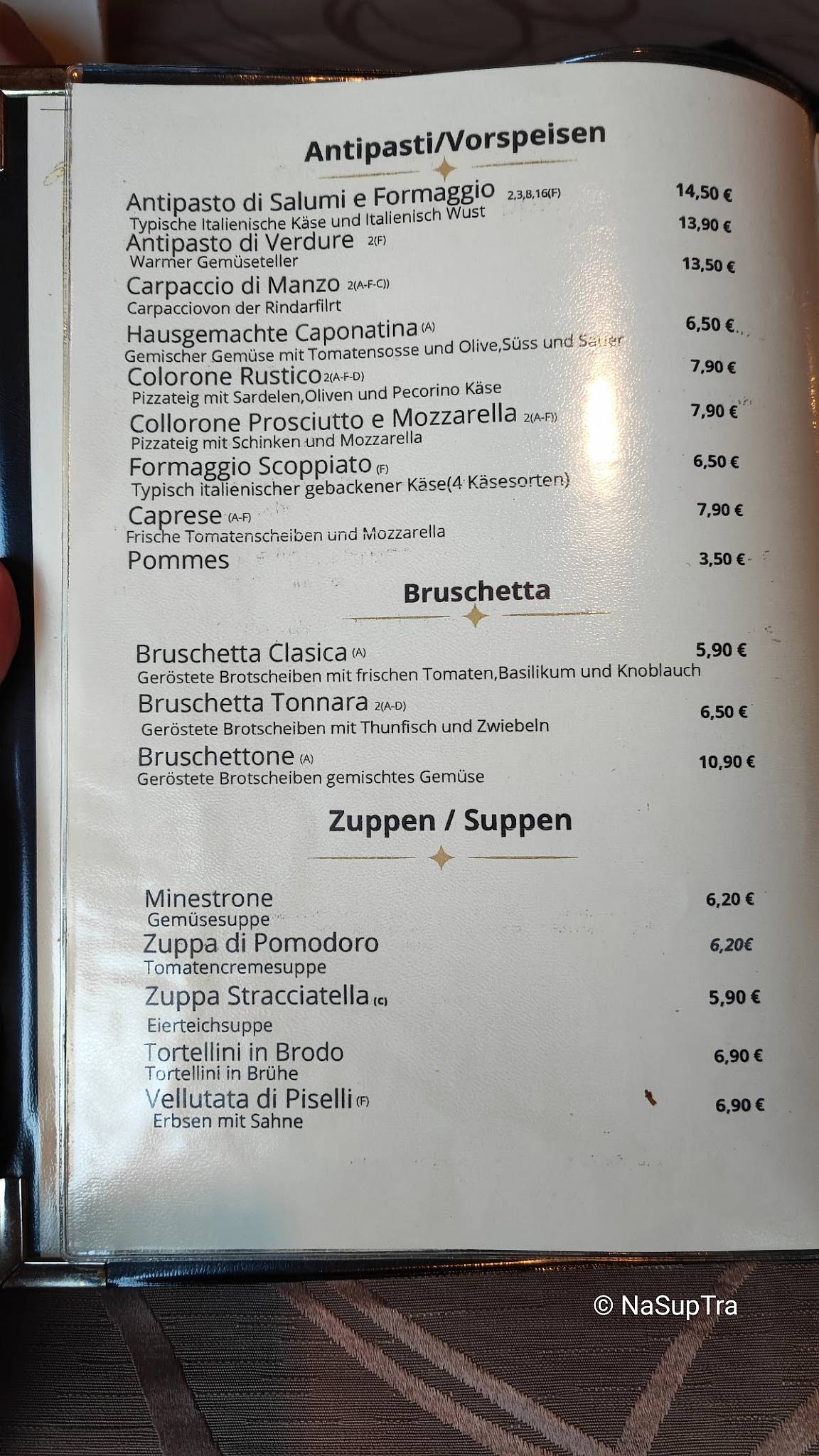 Ristorante Pizzeria Gloria - gartenfreude oberwald rastatt меню
