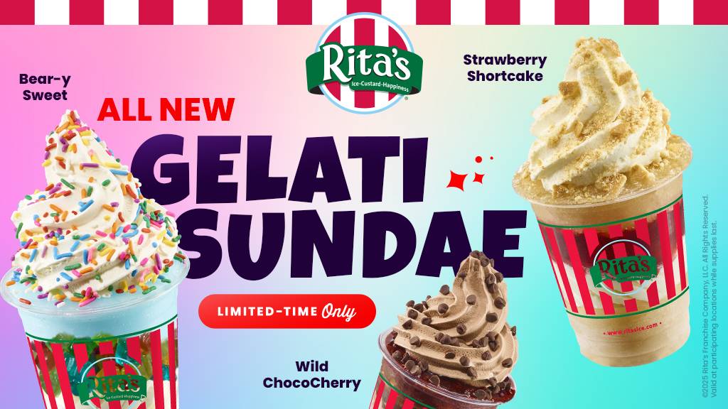 Rita's Italian Ice & Frozen Custard меню