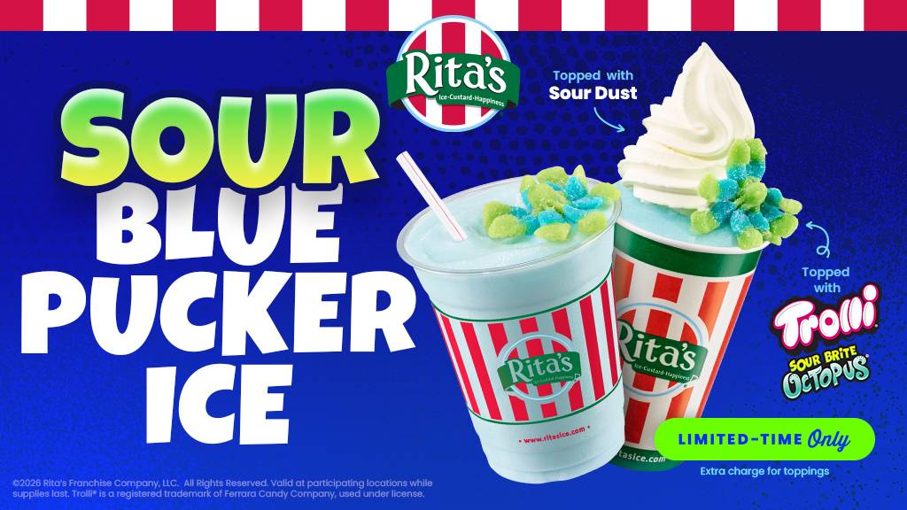 Rita's Italian Ice & Frozen Custard меню