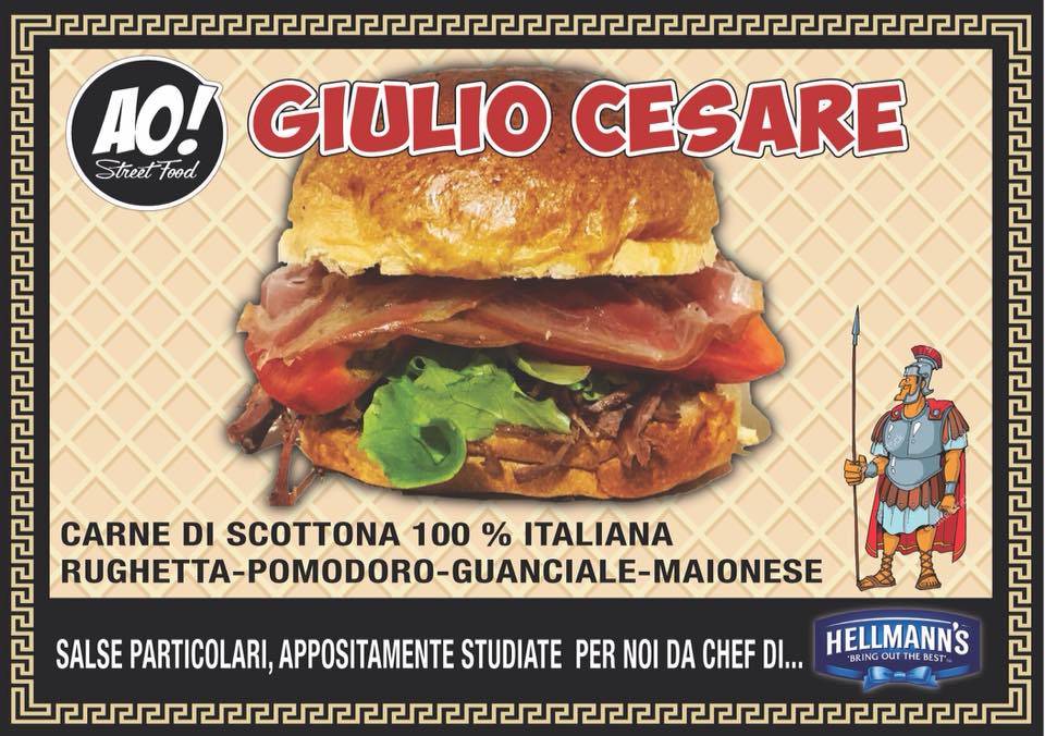 AO StreetFood Rome меню