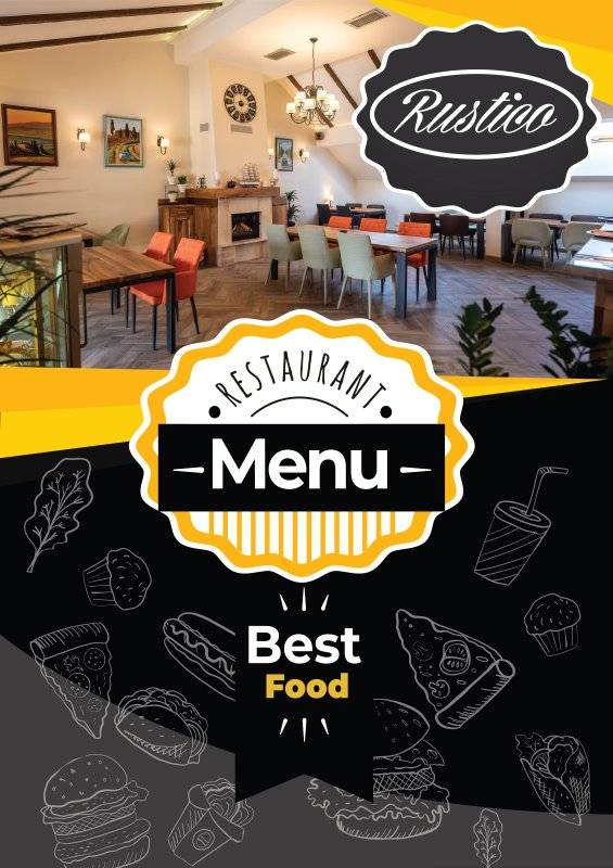 Rustico - restoran pizzeria меню