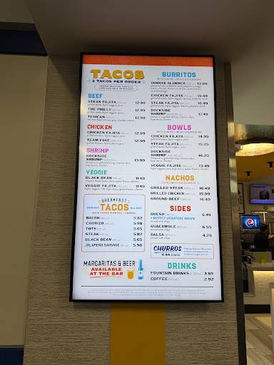 Rusty Taco меню