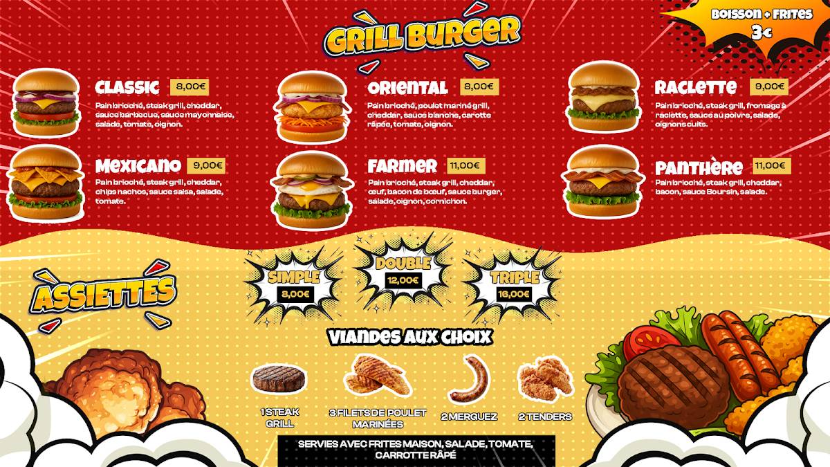 SMASH & GRILL меню