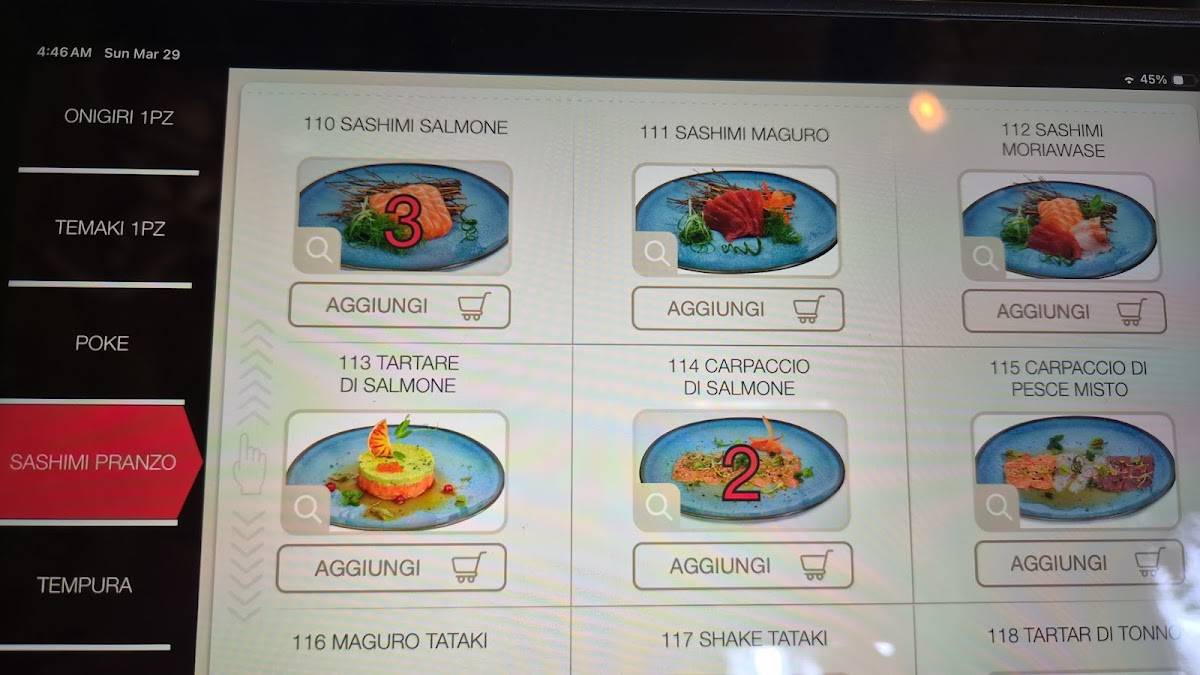 Sakòo Sushi меню