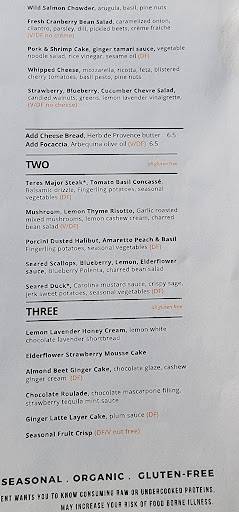 Nourish Sequim меню