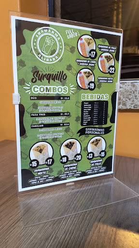 Shawarma Alibaba меню
