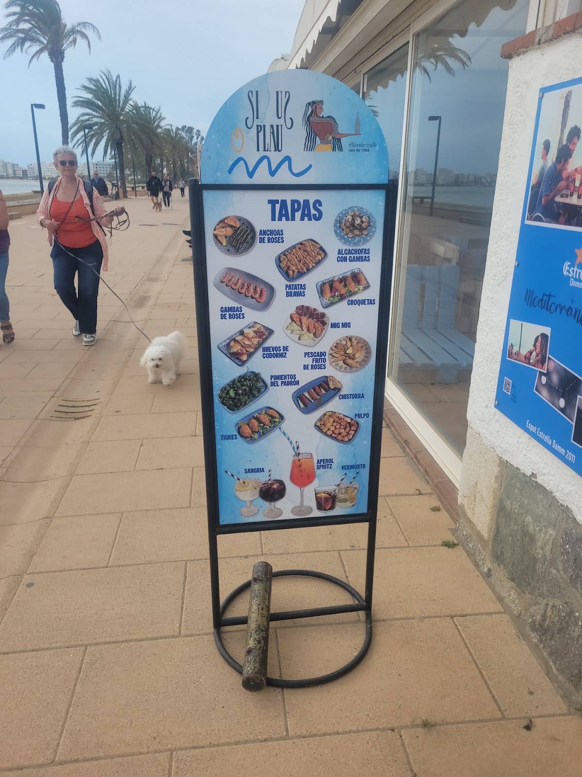 Sí Us Plau меню