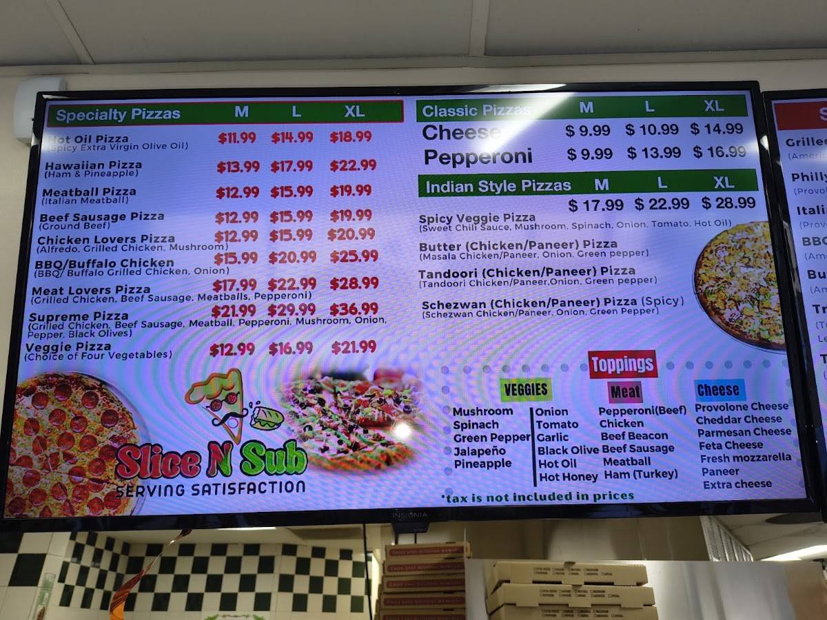 Slice N Sub меню