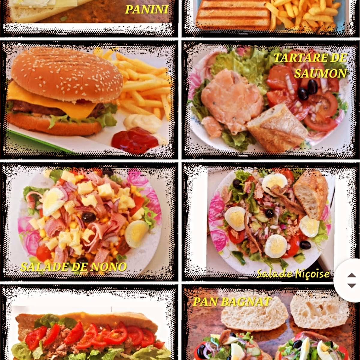 Snack Chez Caro меню