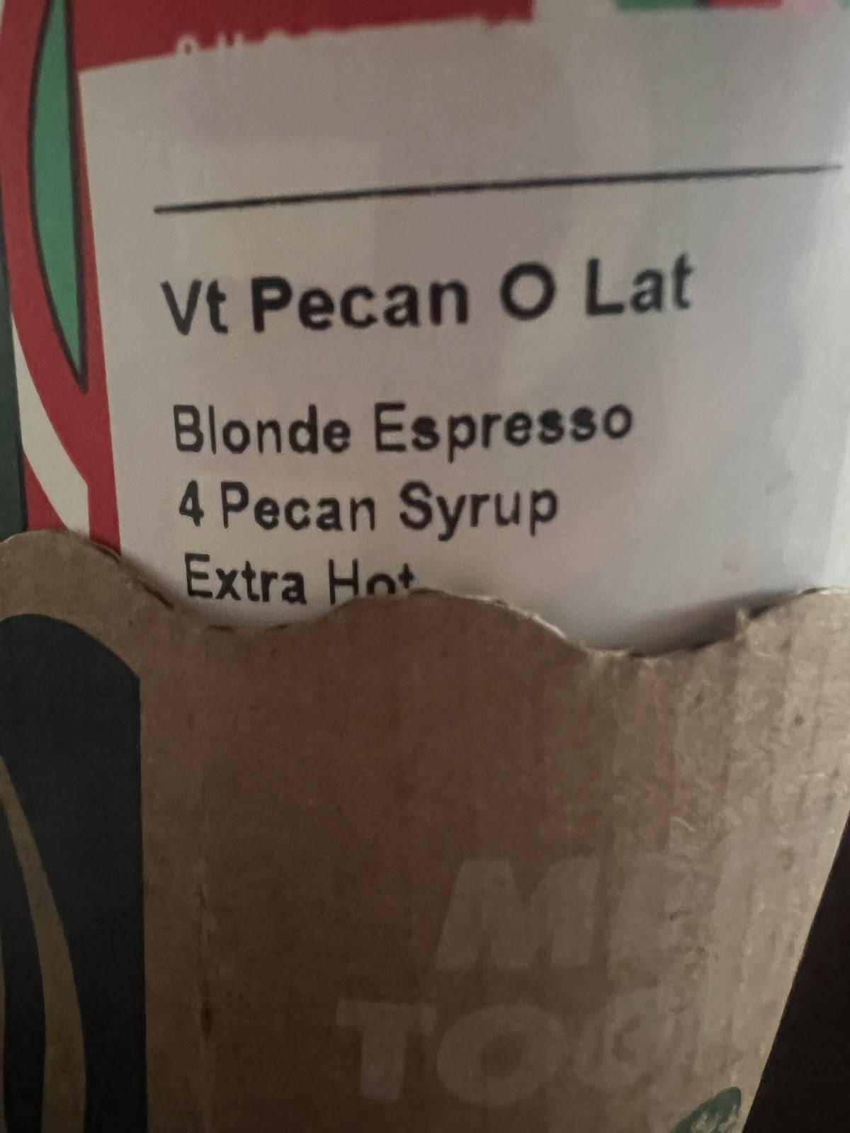 Starbucks Coffee Company меню