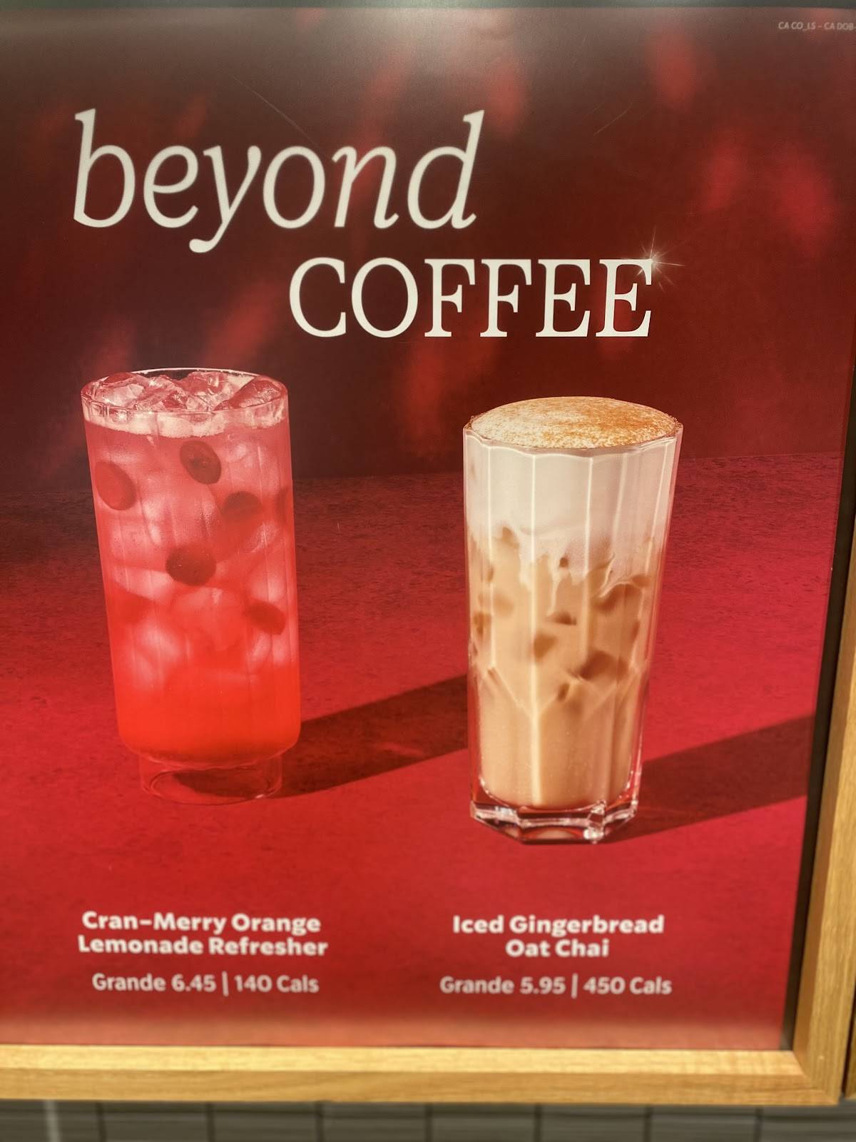 Starbucks Coffee Company меню