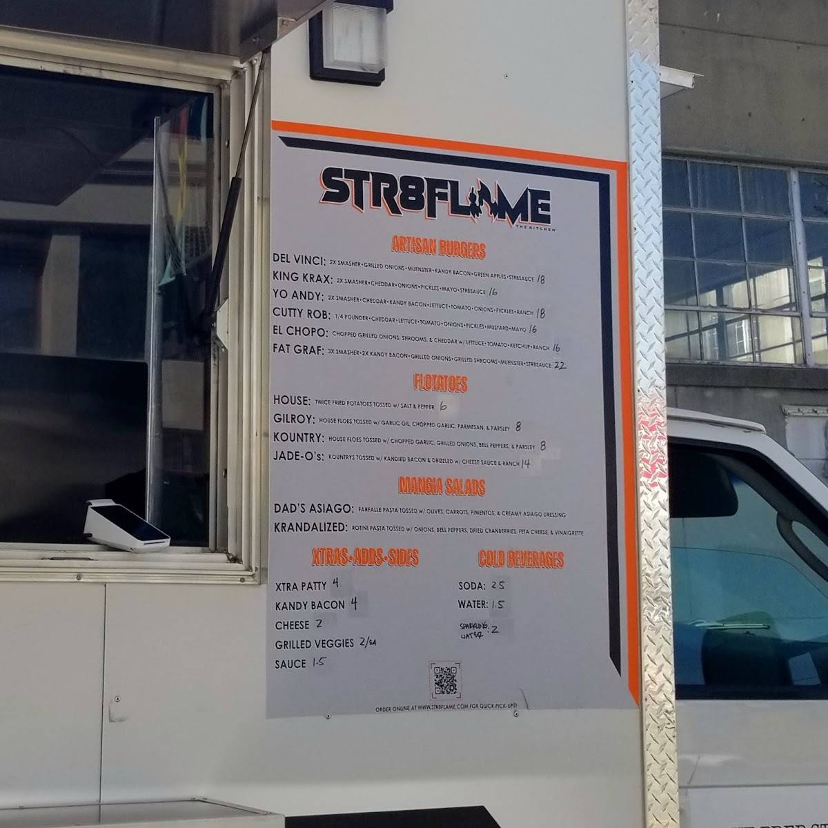 Str8flame меню
