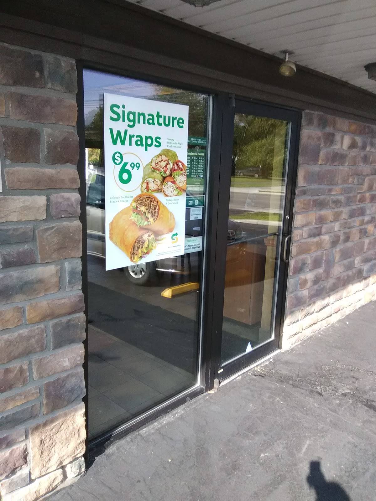 Subway меню