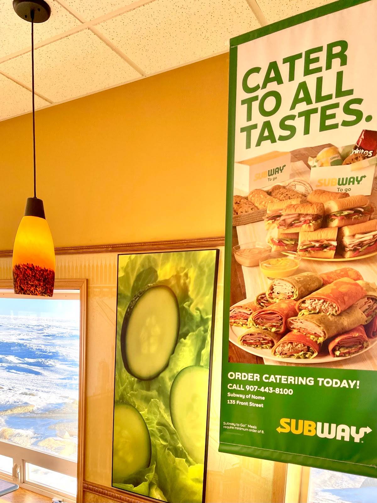 Subway меню