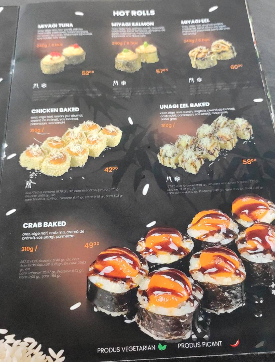 Sumeshi меню