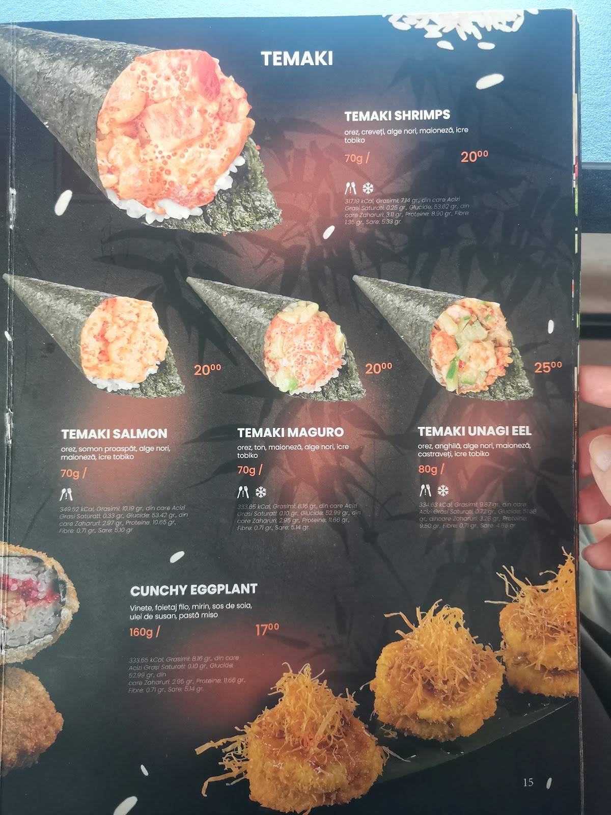 Sumeshi меню