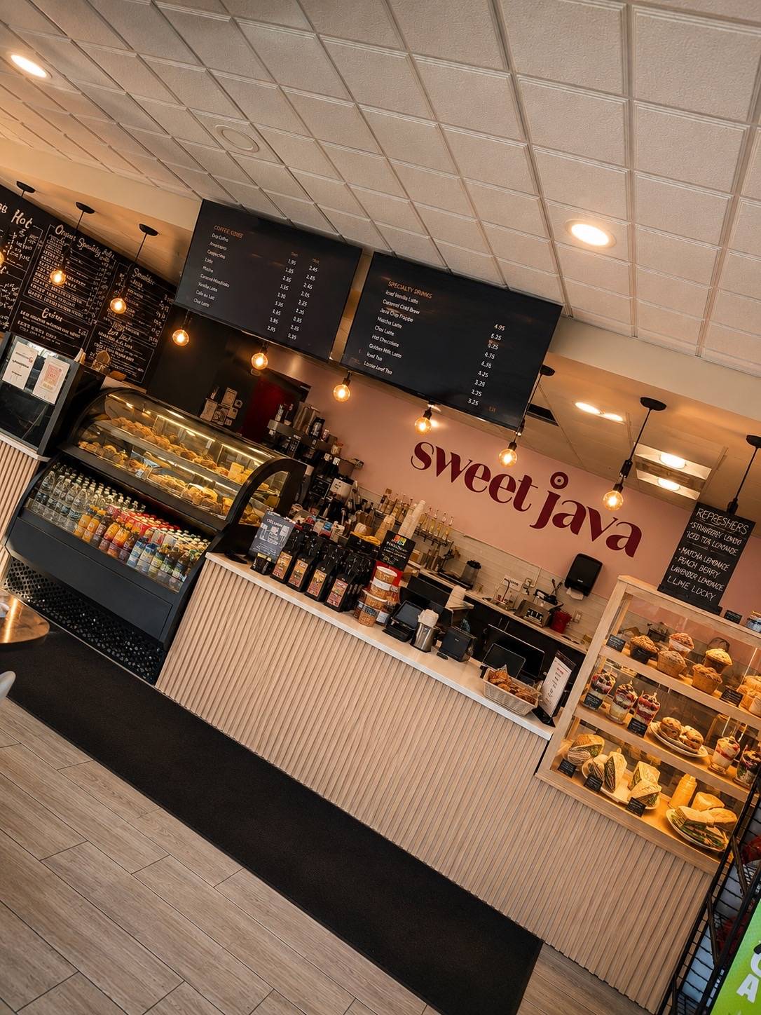 Sweet Java меню