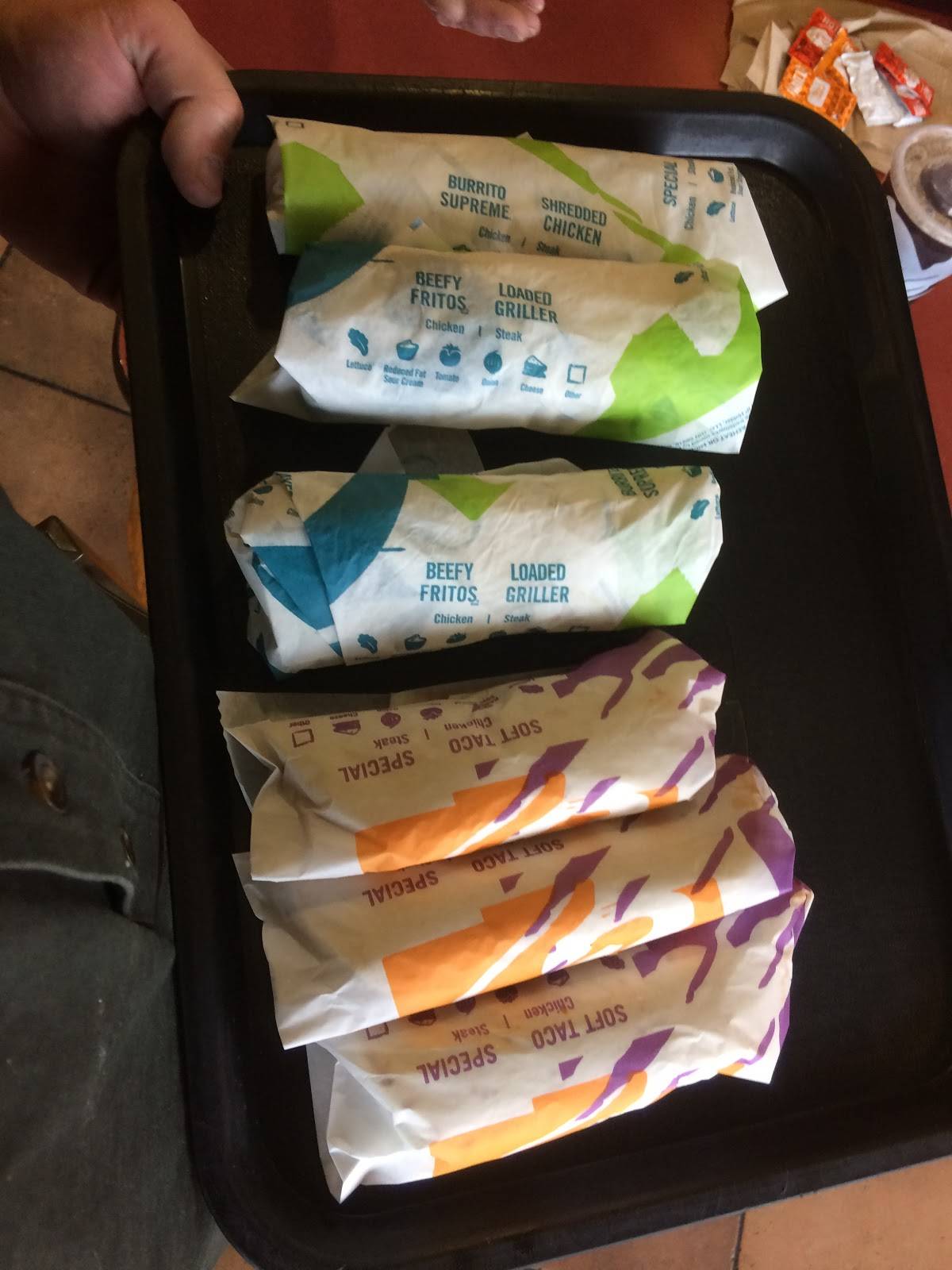 Taco Bell меню