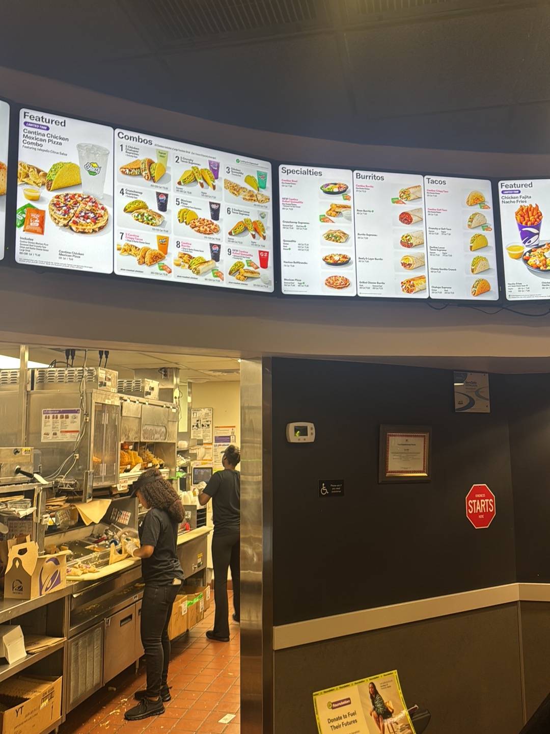 Taco Bell меню
