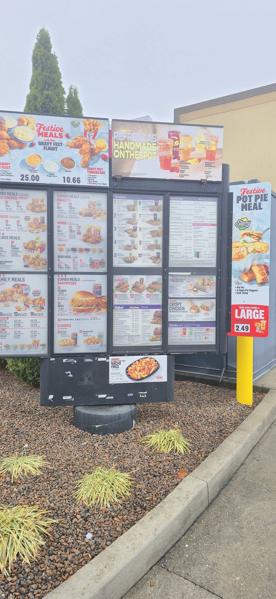 Taco Bell / KFC меню