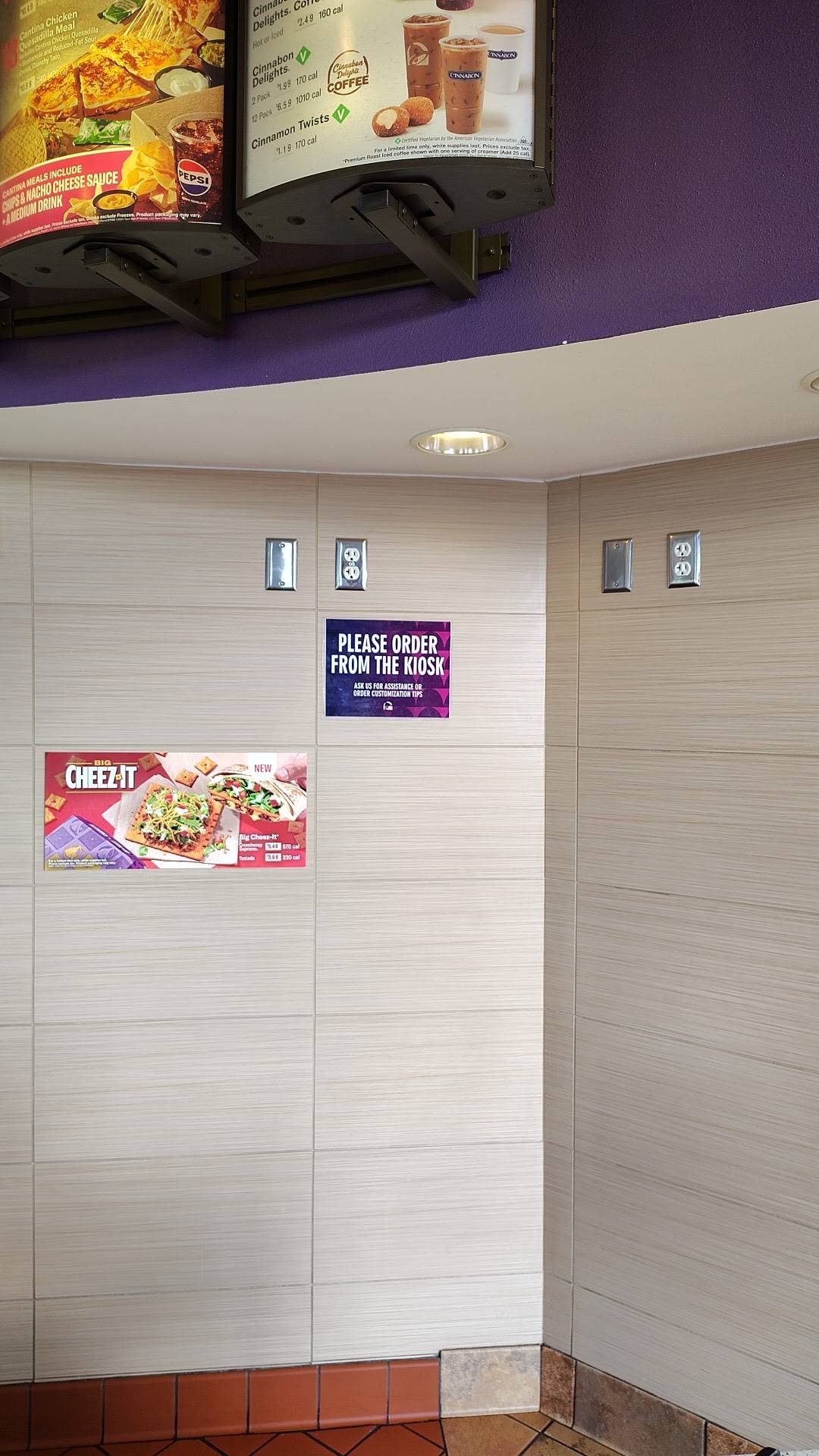 Taco Bell меню