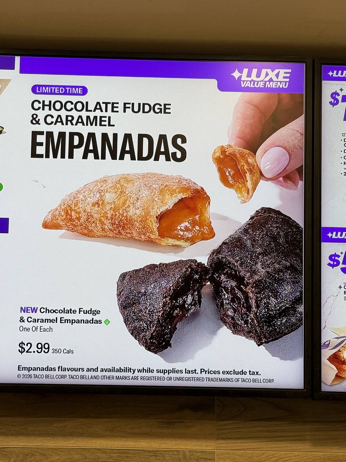 Taco Bell меню