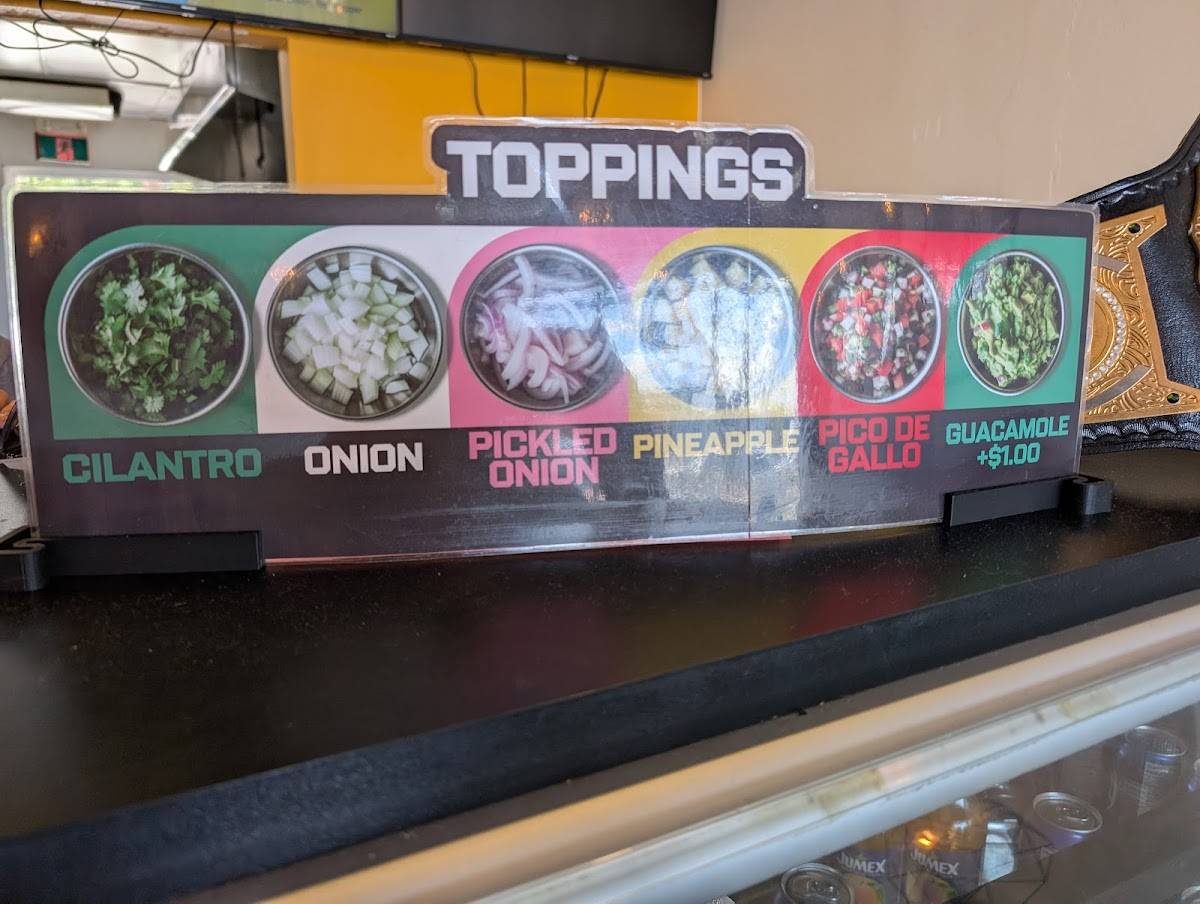 Taco Libre меню