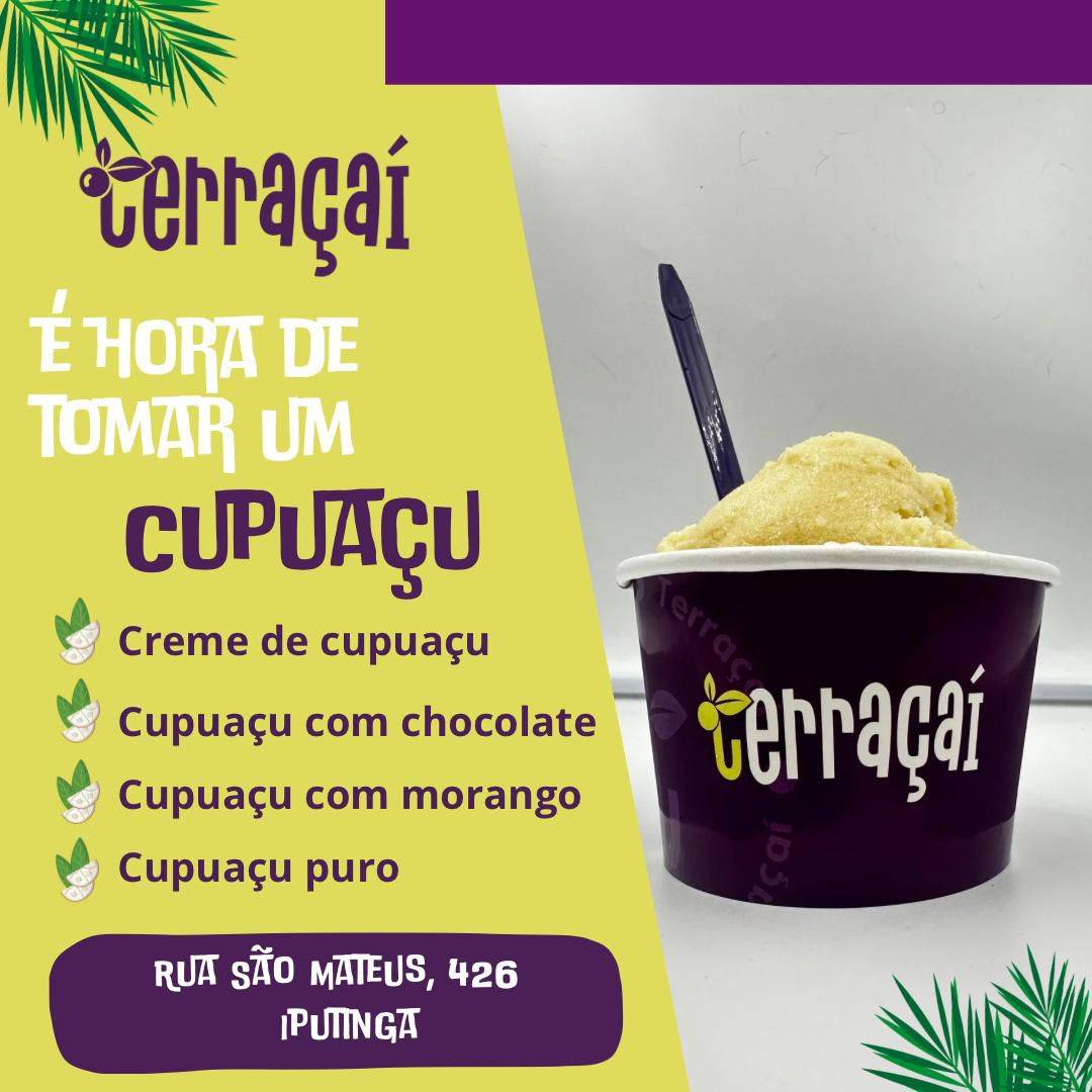 TerrAçai меню