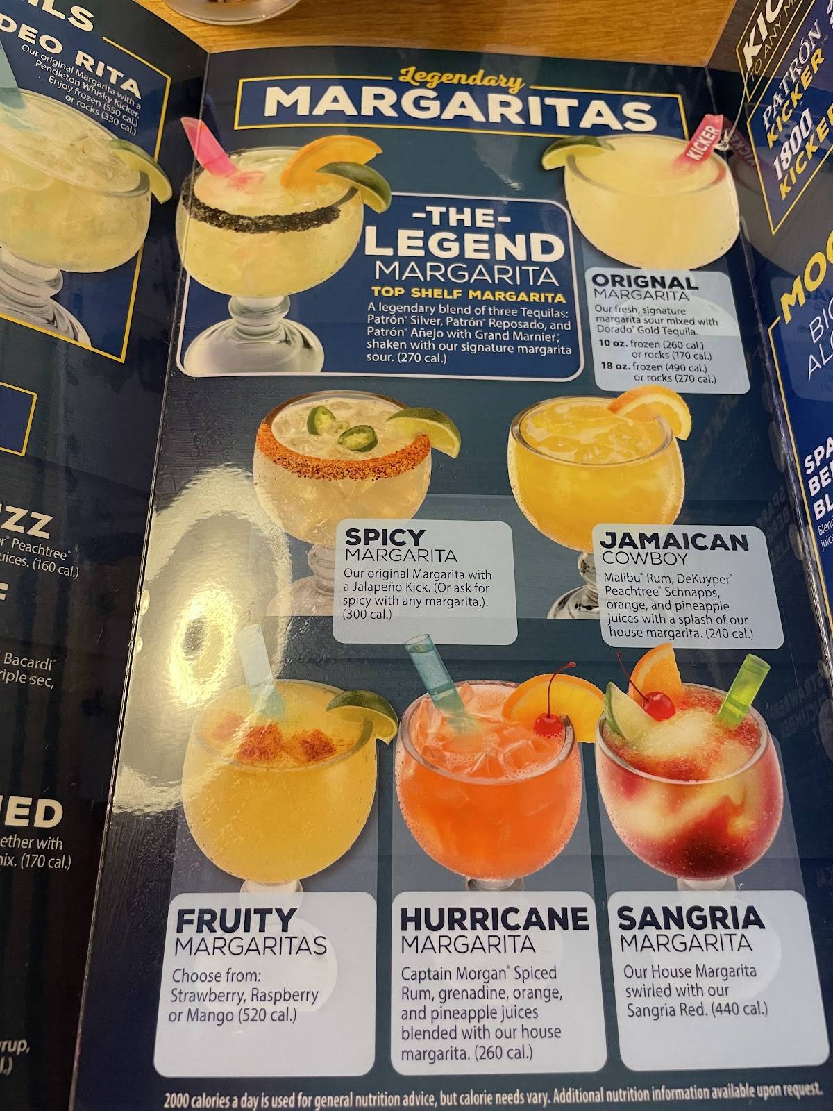 Texas Roadhouse меню