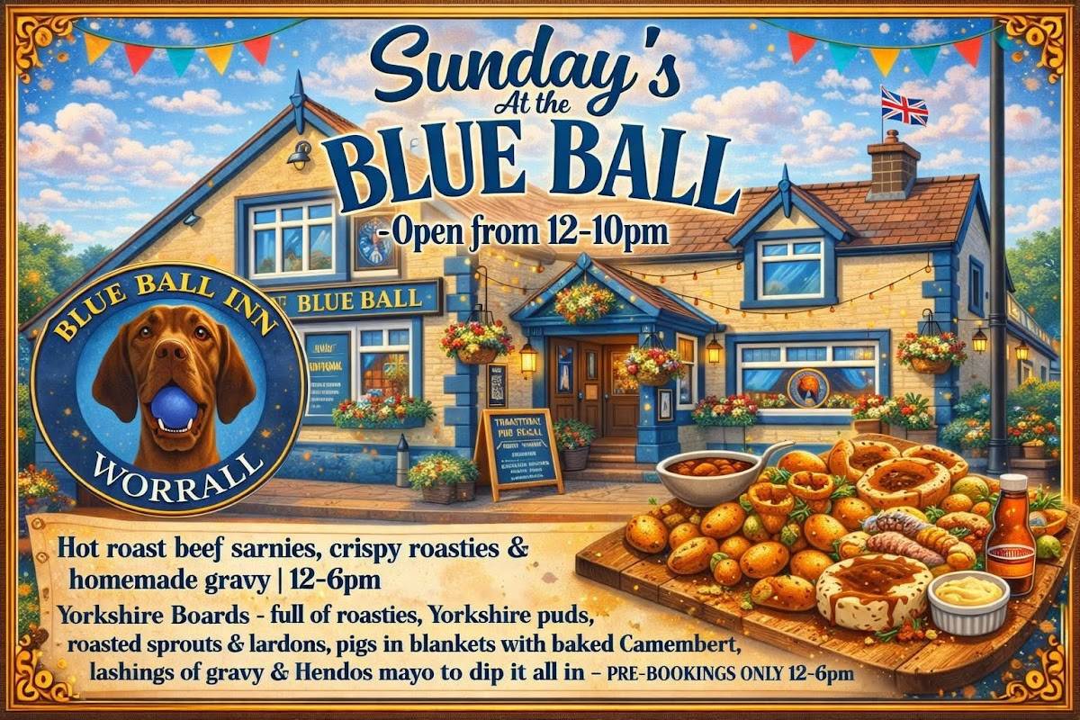 The Blue Ball Inn меню