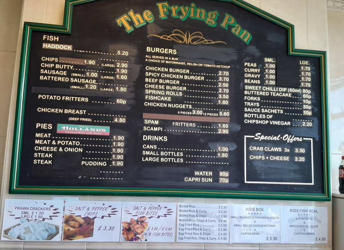 The Frying Pan меню
