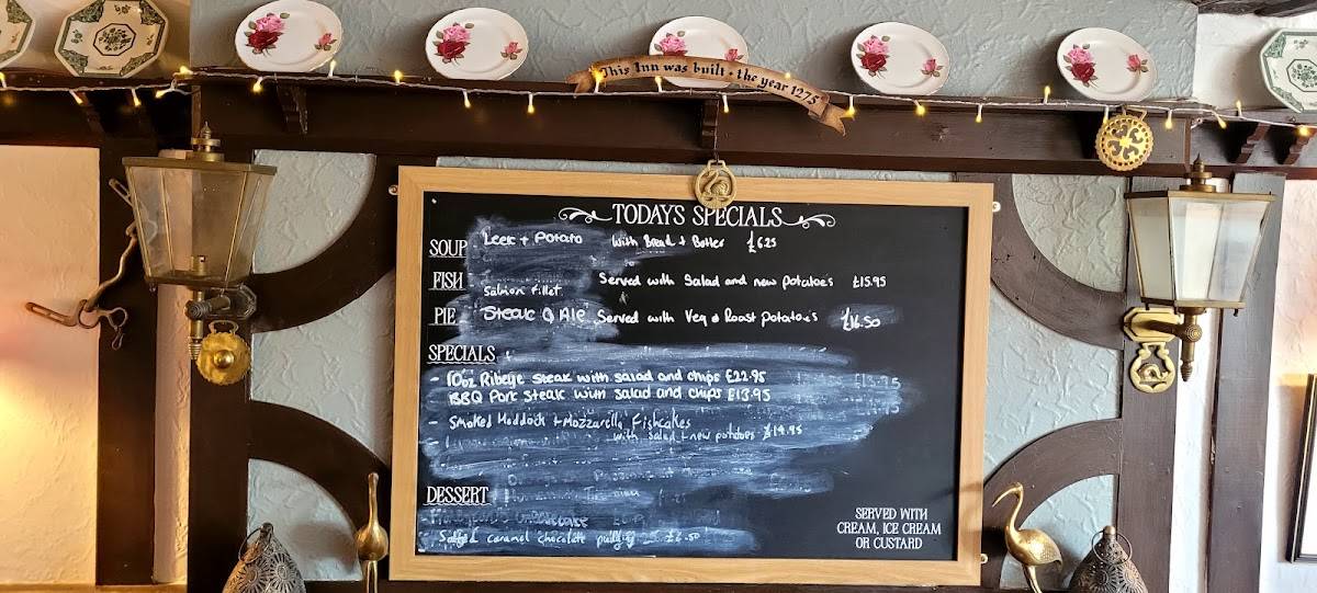 The Strines Inn меню