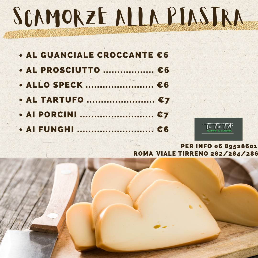 Titutà меню