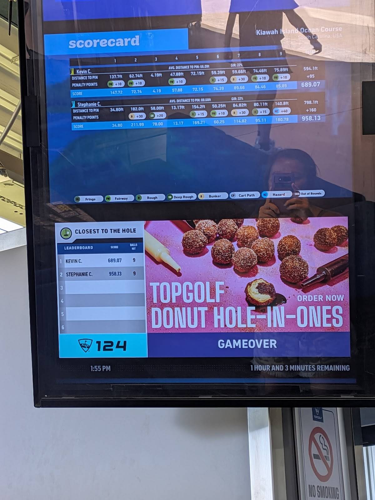 Topgolf Boise меню
