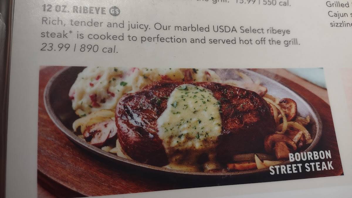 Applebee's Grill + Bar меню