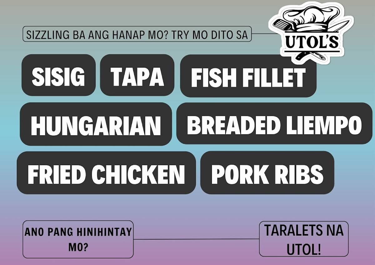 UTOL’S меню
