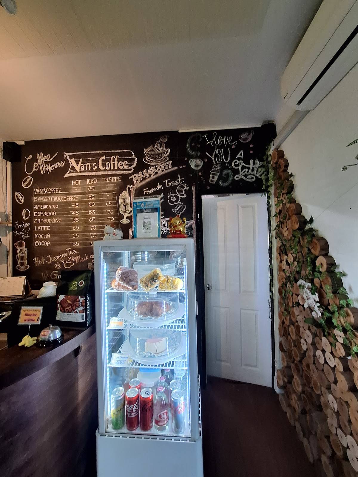 VAN'S COFFEE меню