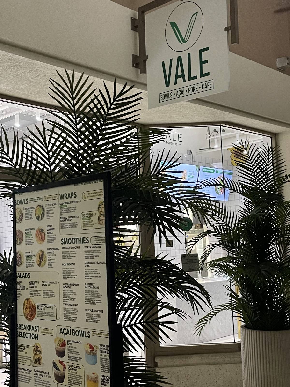 Vale Healthy Kitchen - Boca Raton меню