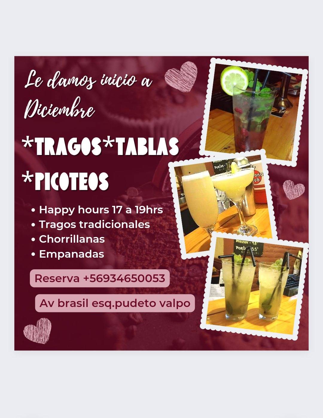 Restobar La Copa Rota меню