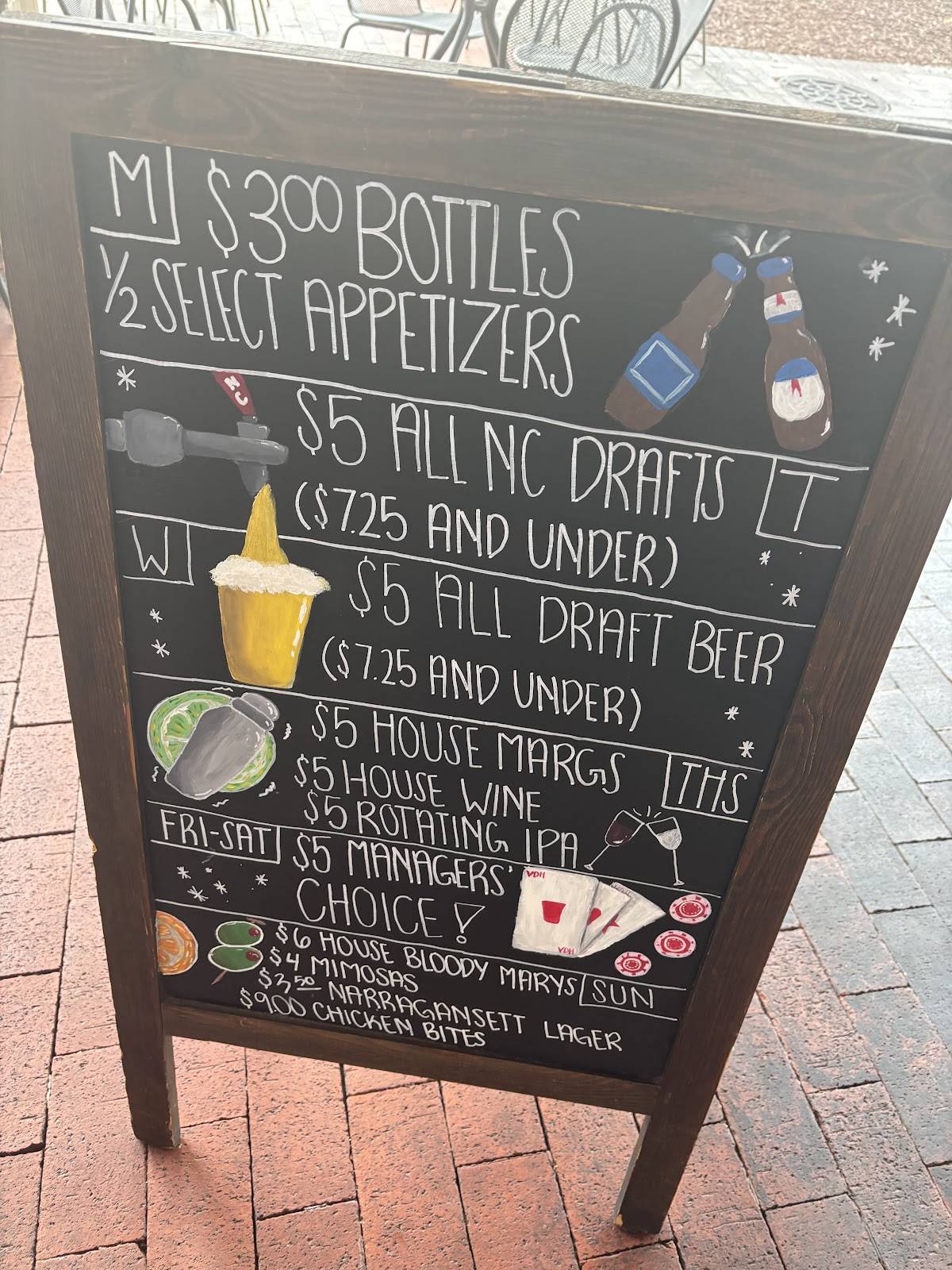 Village Draft House меню