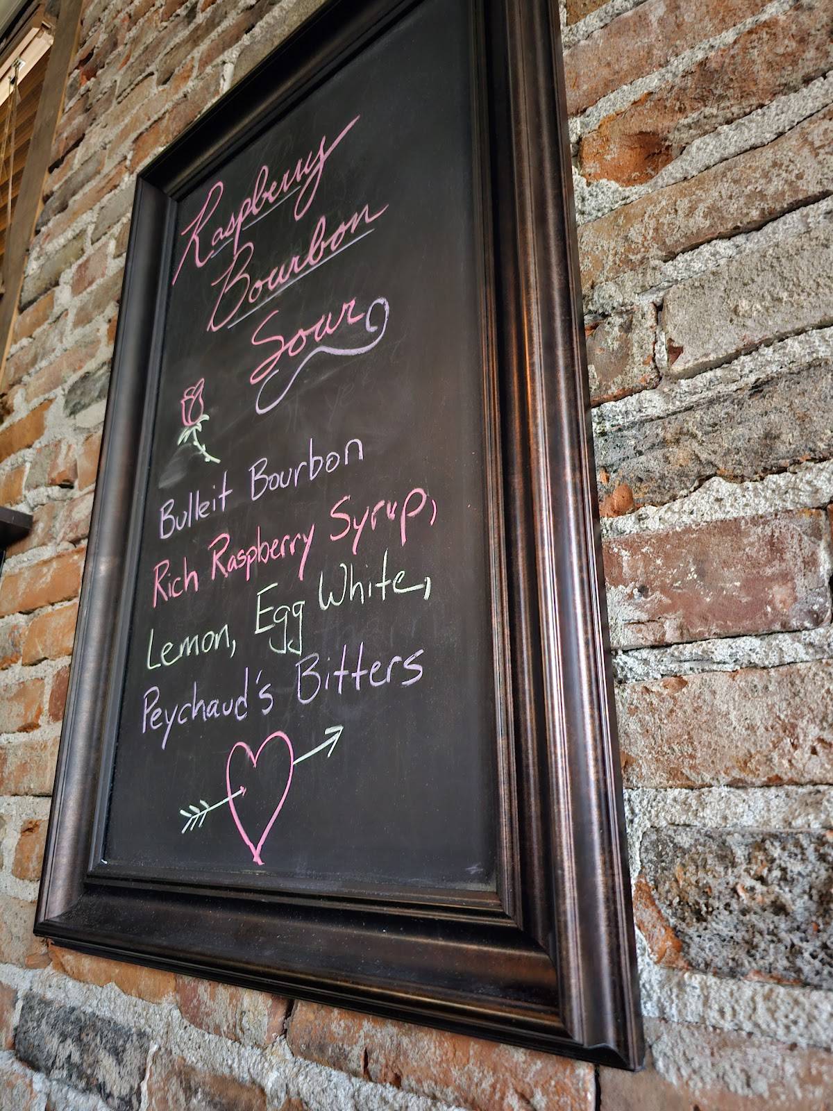 Volstead Bar меню