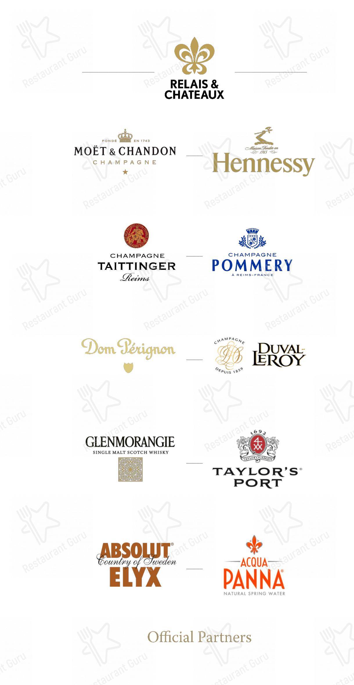Меню ресторана Wayra - Relais & Chateaux - Детское