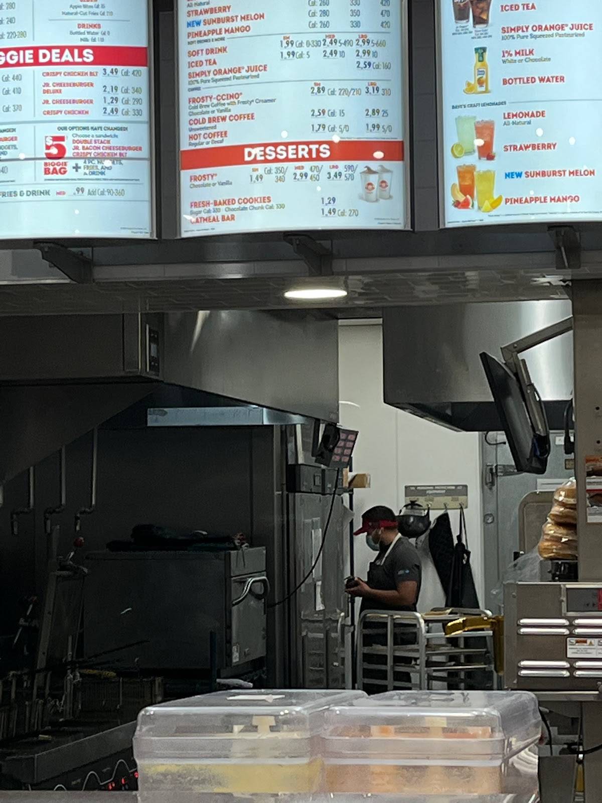 Wendy's меню